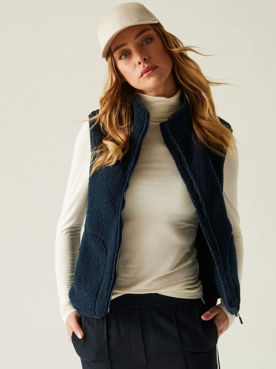 Bleu - Regatta Polaire Frankie Borg Bodywarmer