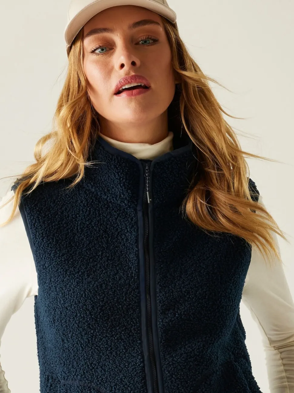 Bleu - Regatta Polaire Frankie Borg Bodywarmer