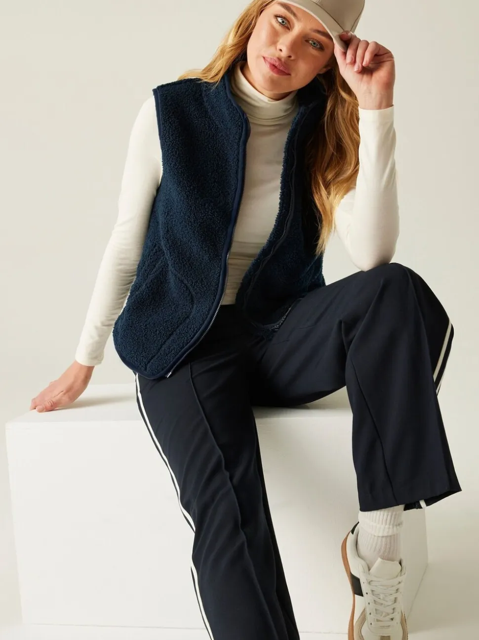 Bleu - Regatta Polaire Frankie Borg Bodywarmer