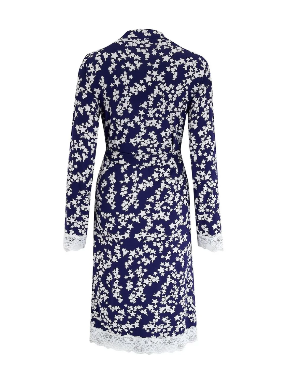 Bleu - Robe du soir Pour Moi Sofa Loves coupe cache-cœur en dentelle et en jersey
