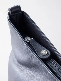 Bleu - Sac à bandoulière Lakeland Leather Grasmere