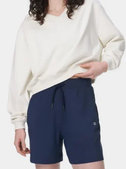 Bleu - Short Betty Explorer 5,5" en sueur