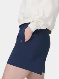 Bleu - Short Betty Explorer 5,5" en sueur