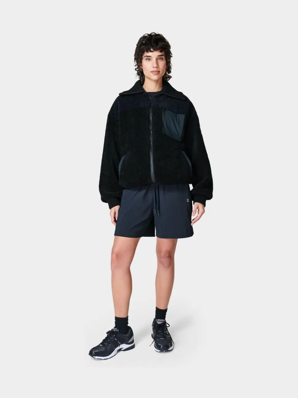 Bleu - Short Betty Explorer 5,5" en sueur