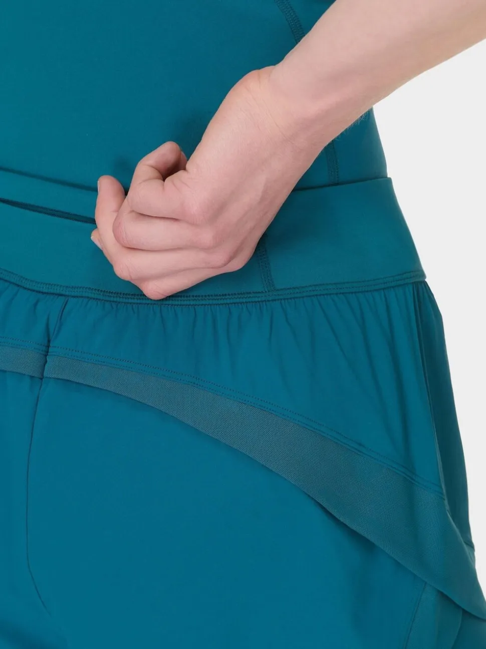 Bleu - Short de course Betty Tempo en sueur