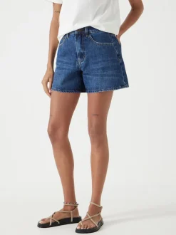 Bleu - Short en jean Hush Essential