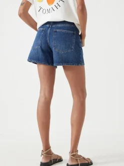 Bleu - Short en jean Hush Essential