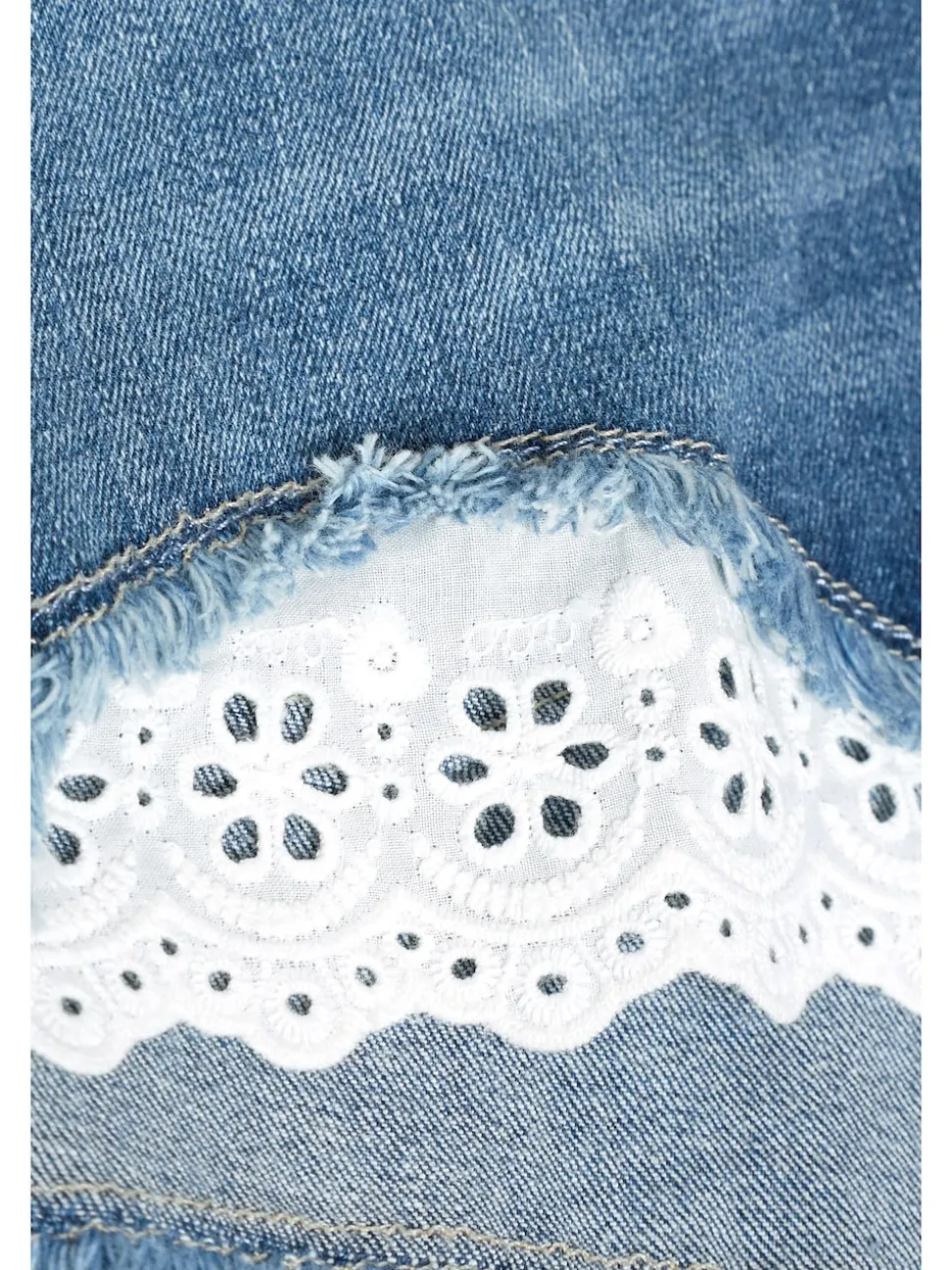 Bleu - Shorts en denim