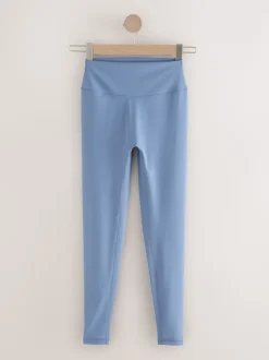 Bleu - soi-même. Legging taille haute
