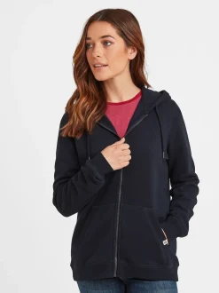 Bleu - Sweat à capuche Tog 24 Mia gris zippé