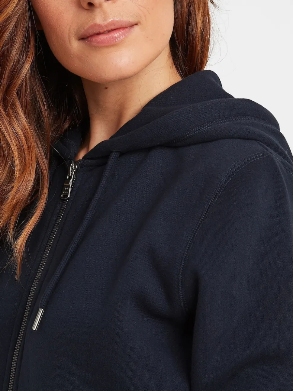 Bleu - Sweat à capuche Tog 24 Mia gris zippé