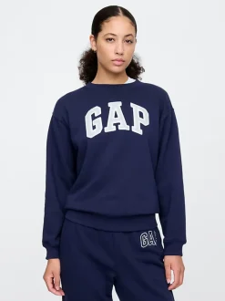 Bleu - Sweat Gap décontracté à logo