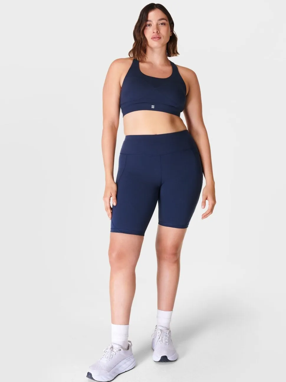 Bleu - Sweaty Betty Power 9" Short motard