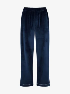 Bleu - The Little Tailor Pyjama de Noël en velours doux de luxe