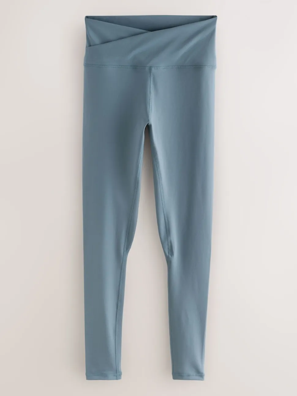 Bleu ardoise - Leggings enveloppants de yoga actif