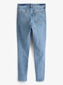 Bleu clair - Gap Jean skinny stretch taille haute