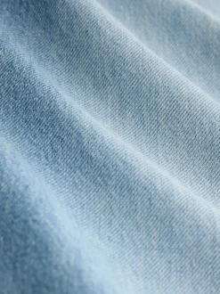 Bleu clair - Jeans larges à ceinture
