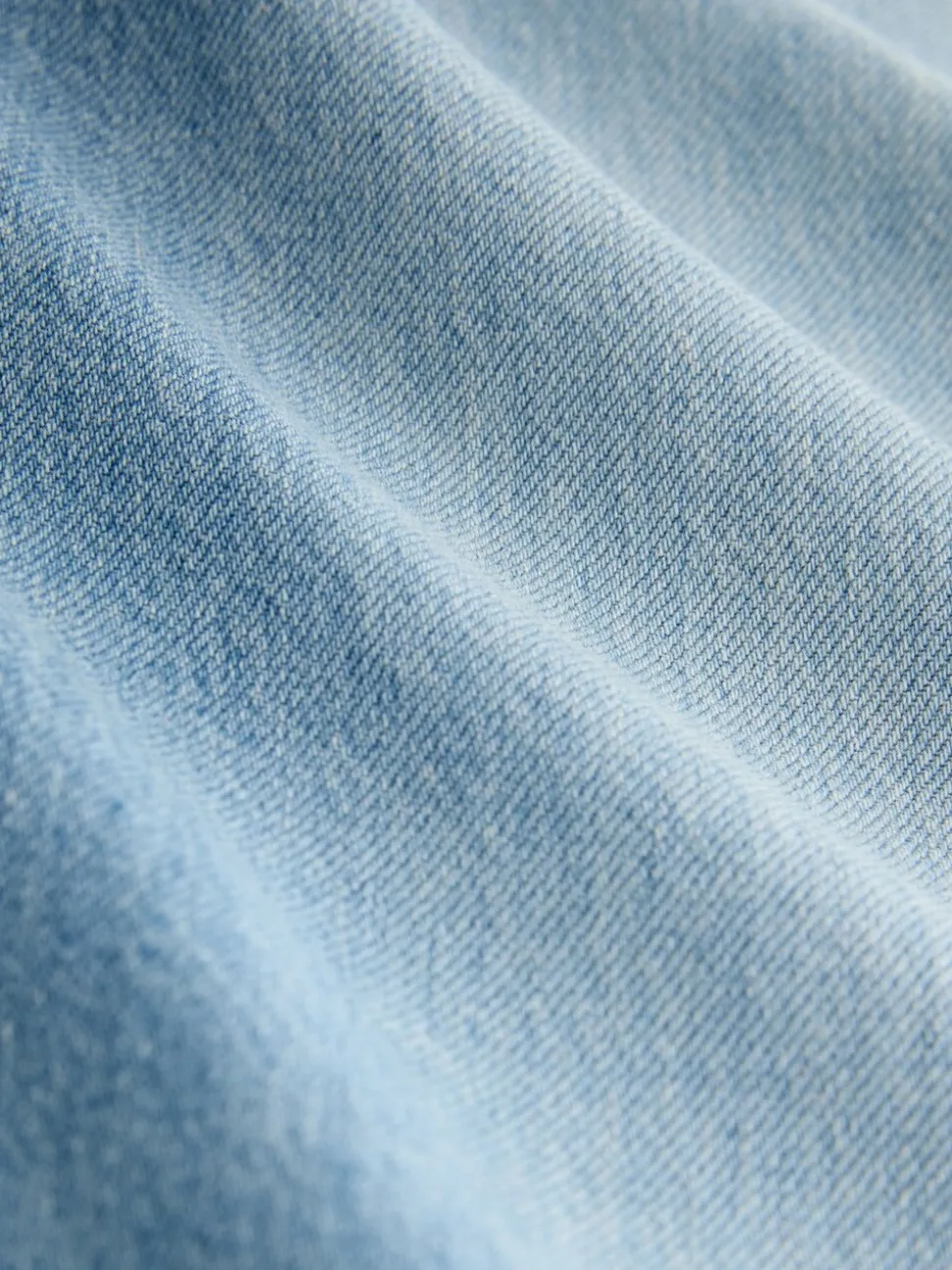 Bleu clair - Jeans larges à ceinture