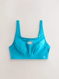 Bleu de sarcelle - Soutien-gorge C-H Active Sports Antibounce Dry Tech à Impact élevé