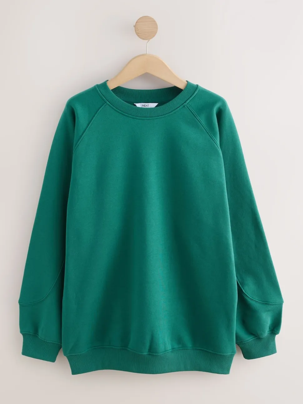 Bleu de sarcelle - Sweat-shirt épais décontracté à Col rond