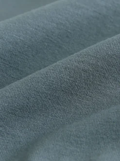 Bleu de sarcelle - Veste utilitaire moulante ultra-douce à col cheminée