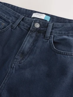Bleu d'encre - Jeans de jambe droite