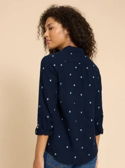 bleu foncé - Chemise White Stuff Sophie