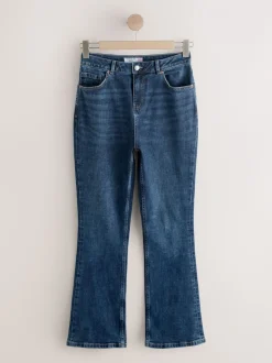 bleu foncé - Jean bootcut authentique Hourglass taille milieu