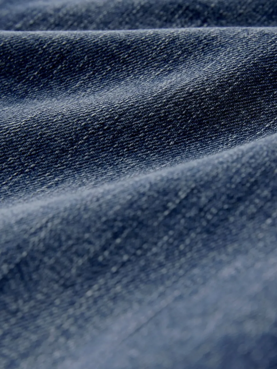 bleu foncé - Jean extensible Ample taille haute