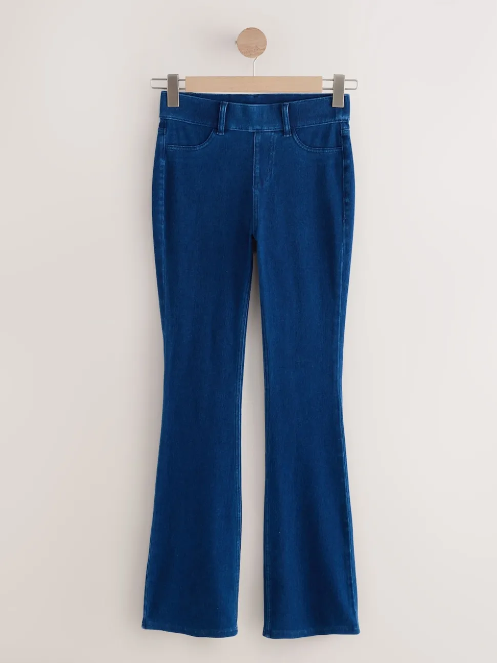 bleu foncé - Leggings bootcut en jersey