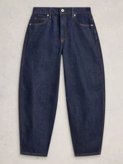 bleu foncé - White Stuff Jean Aubrey Barrel Leg