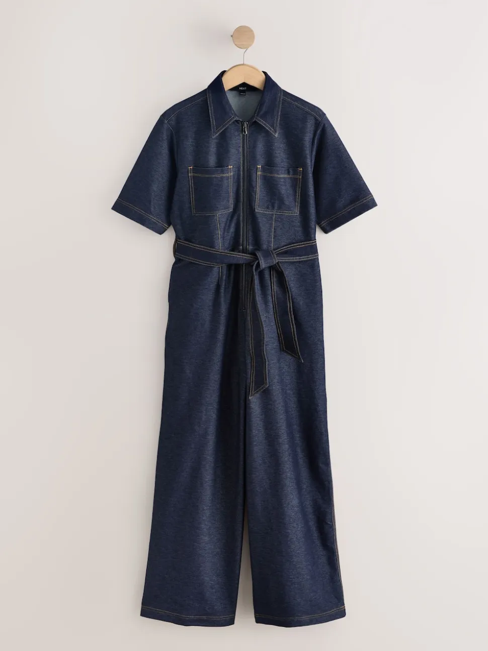 Bleu indigo - Combinaison Denim en jersey