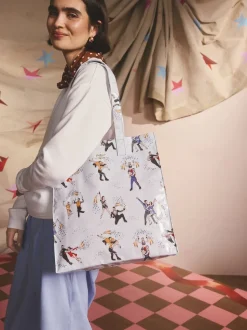 Bleu Lilah et Lewis - Grand sac à livres Cath Kidston