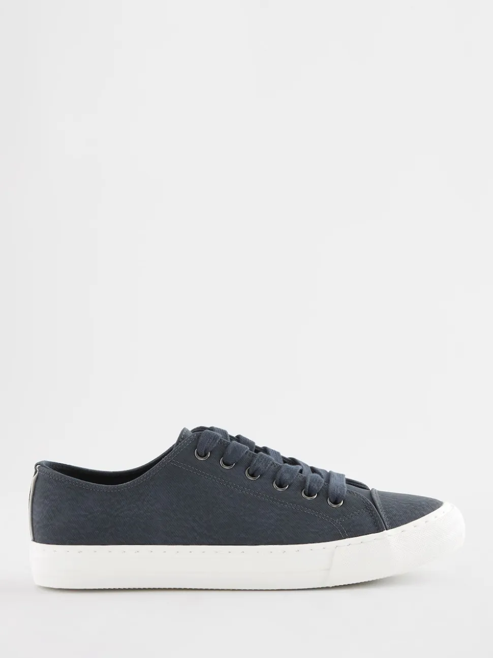 Bleu marine - Baskets de baseball vernies