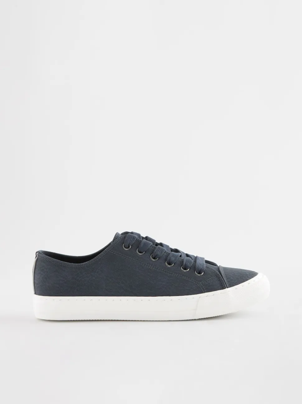 Bleu marine - Baskets de baseball vernies