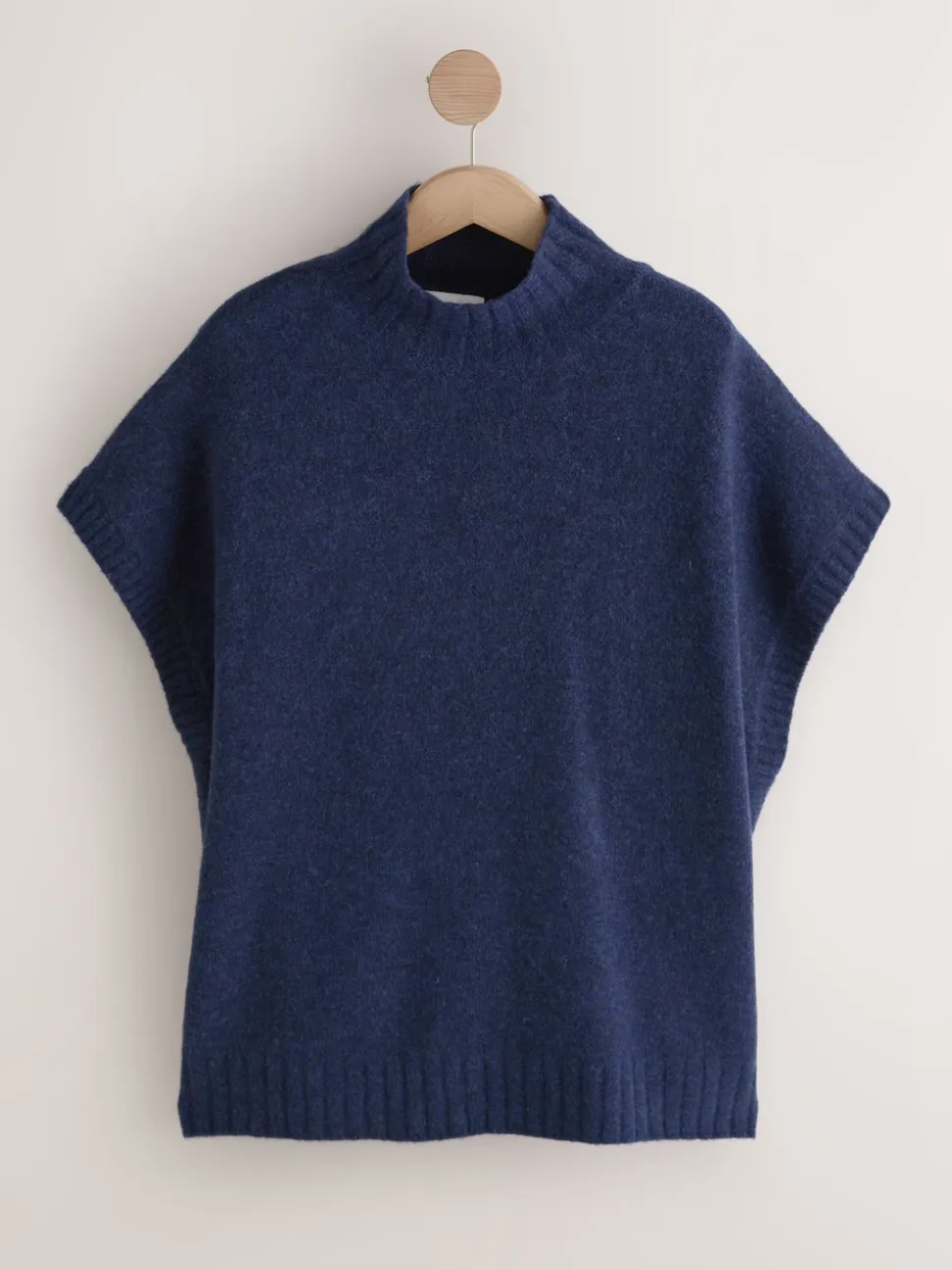 Bleu marine - Débardeur N. Premium en maille