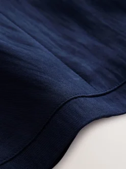 Bleu marine - Gilet boutonné sur le devant