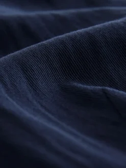 Bleu marine - Gilet boutonné sur le devant