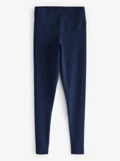 Bleu marine - Legging Sports Dry Tech Tummy Control taille haute