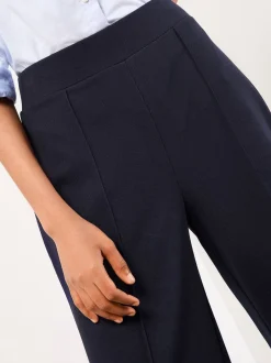 Bleu marine - Lipsy Pantalon large taille haute