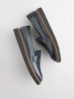 Bleu marine - Mocassins Brogue Forever Comfort®