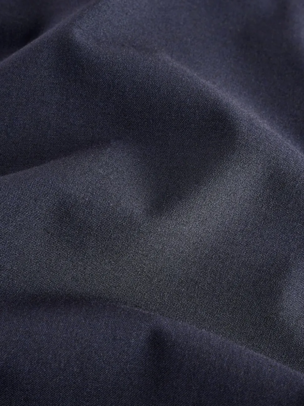 Bleu marine - Pantalon bootcut habillé avec laine