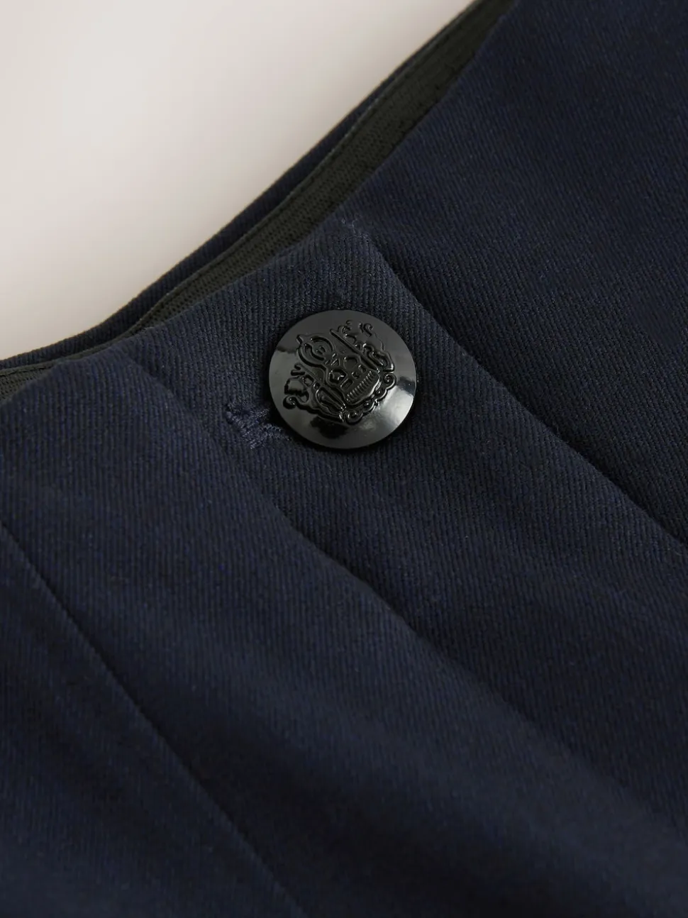 Bleu marine - Pantalon militaire sculptant