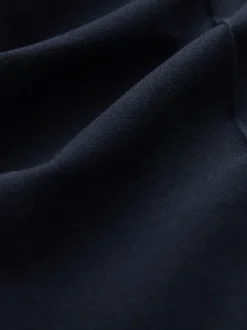 Bleu marine - Pantalons slim habillés en laine
