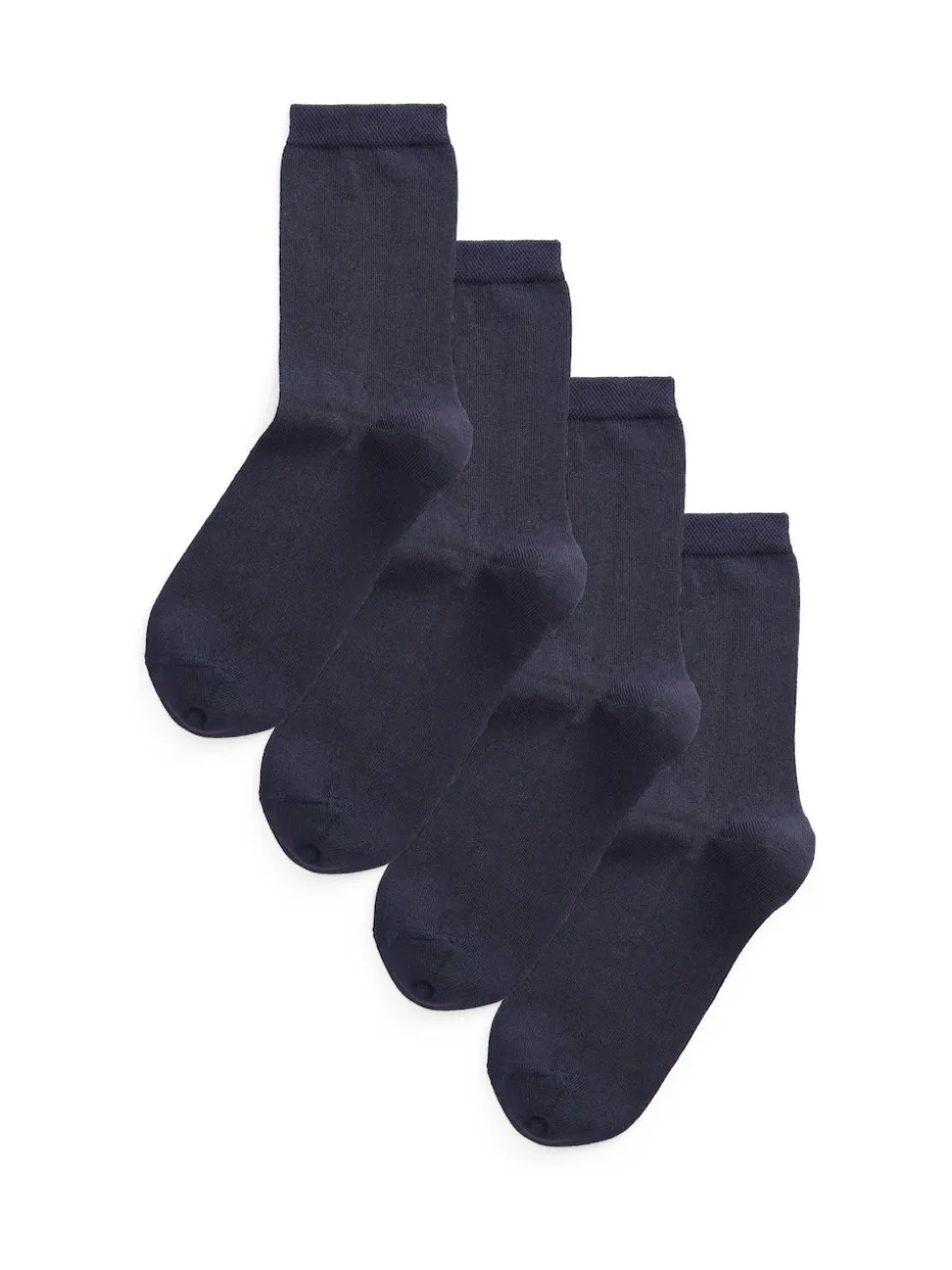 Bleu marine - Paquet de chaussettes de cheville en modal 4
