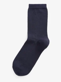 Bleu marine - Paquet de chaussettes de cheville en modal 4