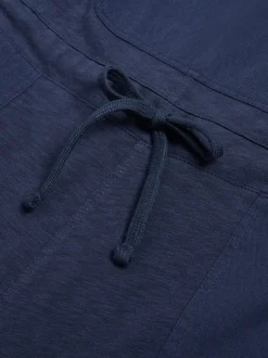 Bleu marine - Salopette Daphne en jersey de coton 100% White Stuff