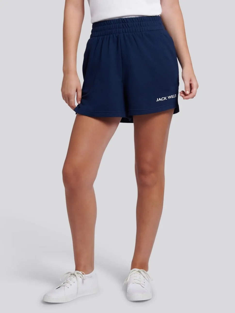 Bleu marine - Short Jack Wills Stuckton LB