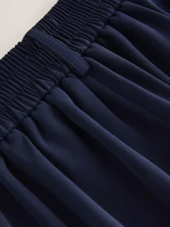 Bleu marine - Short long élégant