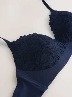 Bleu marine - Soutien-gorge Dentelle Ultimate Comfort